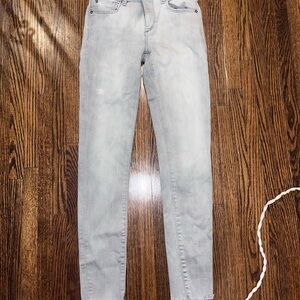 DL1961 Women's Skinny Jeans in Light Gray